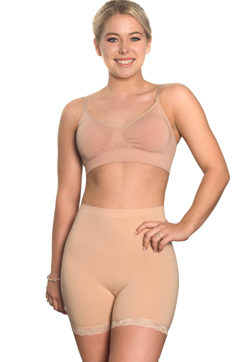 Post Surgery Comfort Shorts | Seamless Cotton Blend