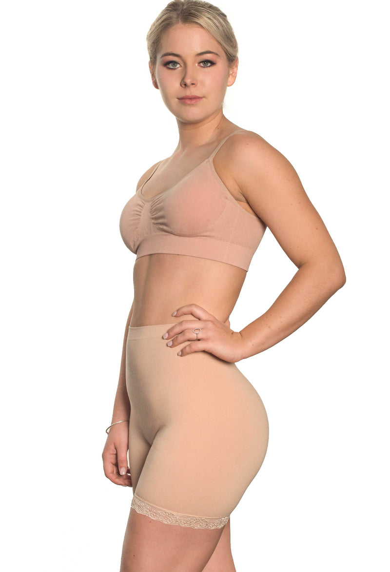 Post Surgery Comfort Shorts - 3 Pack | Seamless Cotton Blend