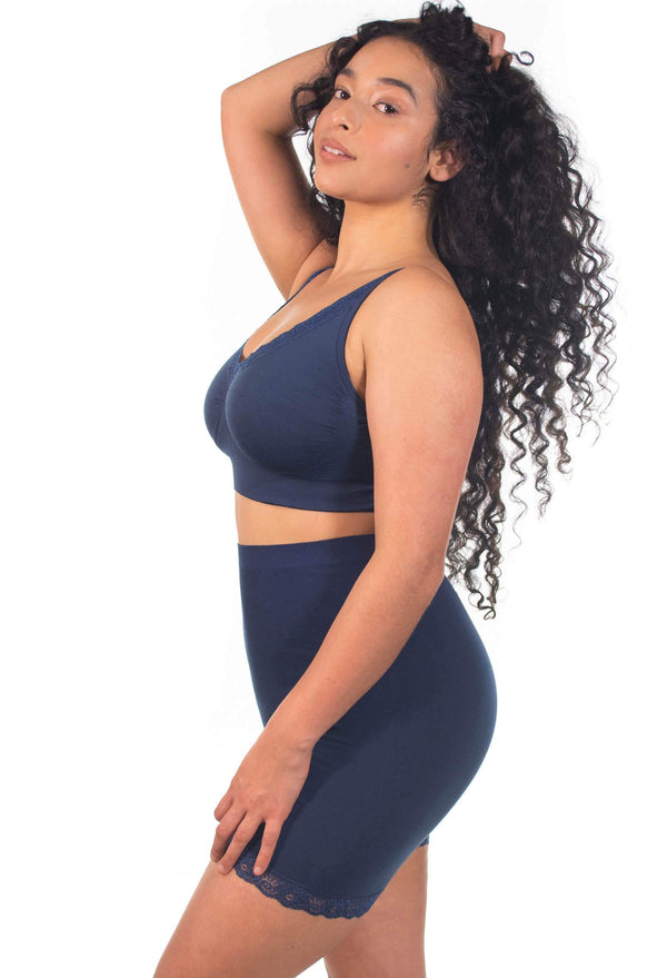 Post Surgery Comfort Shorts | Seamless Cotton Blend