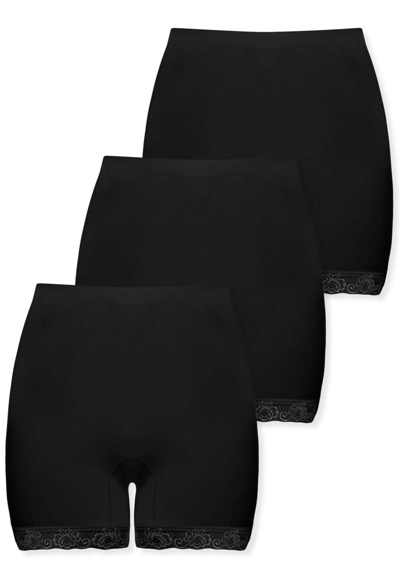 Post Surgery Comfort Shorts - 3 Pack | Seamless Cotton Blend