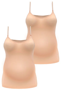 Maternity Ultra Light Shaping Camisole - 2 Pack