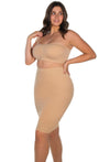 Strapless Mini Slip/Skirt - 3 Pack