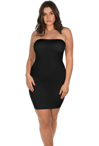 Strapless Mini Slip/Skirt - 3 Pack