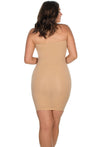 Strapless Mini Slip/Skirt - 3 Pack