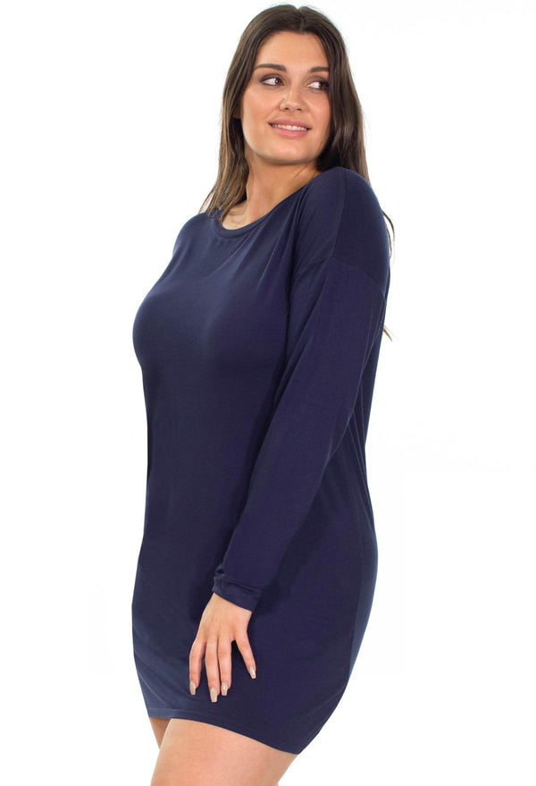 Bamboo Night Dress | Long Sleeves - 2 Pack