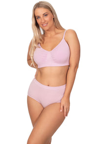 Post Surgery High waist Comfort Brief | Seamless Cotton Blend - 7 Pack