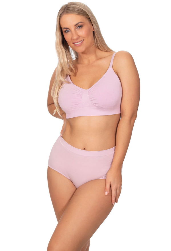 Post Surgery High waist Comfort Brief | Seamless Cotton Blend - 7 Pack
