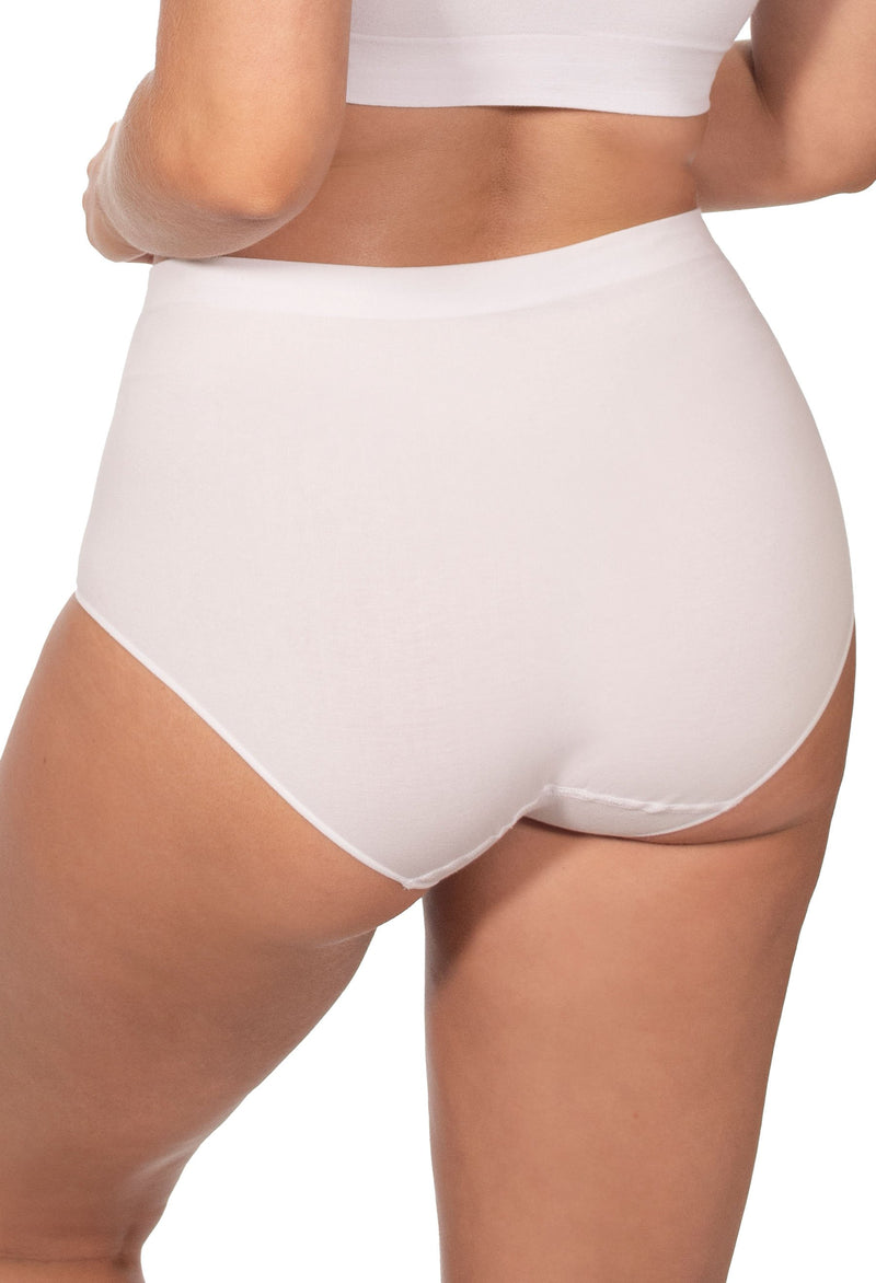 Post Surgery High waist Comfort Brief | Seamless Cotton Blend - 7 Pack